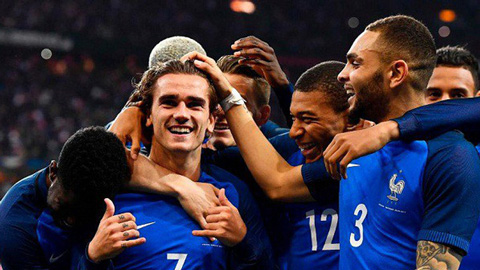 BXH FIFA tháng 8/2018: Pháp lên đỉnh, Việt Nam bảo toàn vị trí 102
