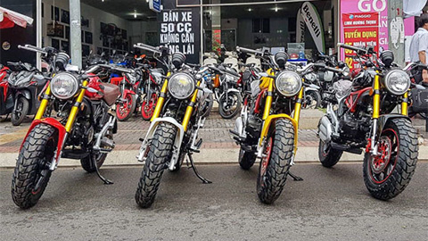 Xuất hiện xe 'nhái' Ducati Scrambler giá chỉ 30 triệu tại VN