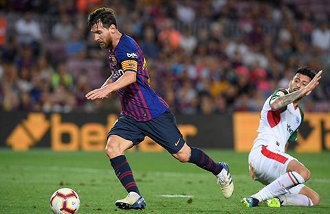 Messi chính là sự khác biệt của Barca