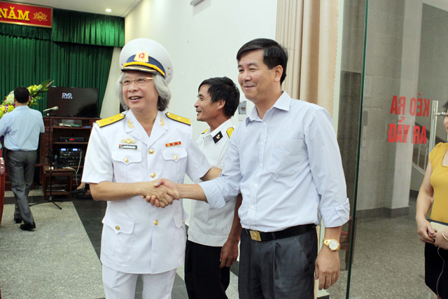 Buổi kỷ niệm 40 năm ngày nhập ngũ Tiểu đoàn 473 vinh dự được đón chào sự hiện diện của Đại tá Nguyễn Quốc Doanh-Lữ đoàn trưởng Lữ đoàn Hải quân đánh bộ 147