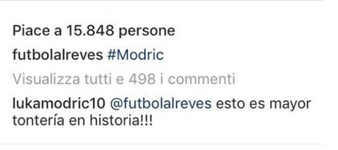 Modric bác bỏ tin đồn sang Inter thi đấu