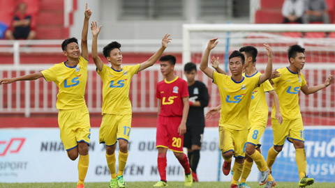 Đánh bại Viettel, SLNA vô địch U15 QG – cúp Thái Sơn Bắc 2018