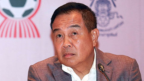 Chủ tịch LĐBĐ Thái Lan: 'Bóng đá Thái đang chững lại'