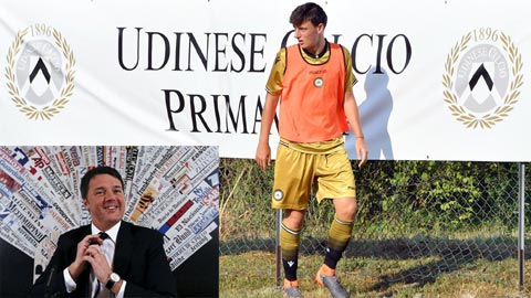 Con trai cựu thủ tướng Italia đầu quân cho Udinese