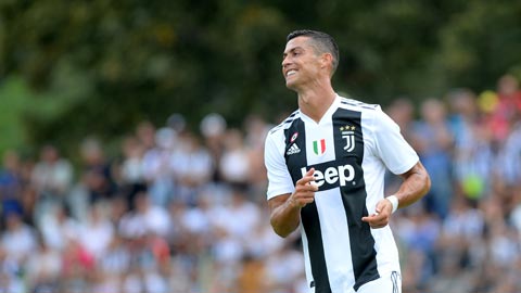 Ronaldo sẽ được hỗ trợ tốt hơn khi Mandzukic (ảnh nhỏ) đá tiền đạo trung tâm