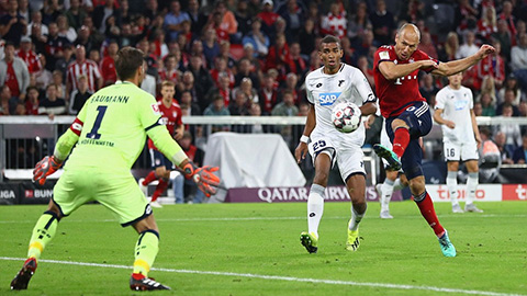 Dư âm Bayern 3-1 Hoffenheim: Robben và Ribery vẫn vẹn nguyên giá trị