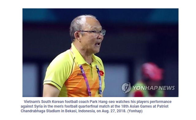Báo chí Hàn Quốc sục sôi vì thầy Park đối đầu với đội bóng quê hương