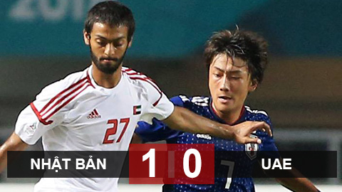 Olympic Nhật Bản 1-0 Olympic UAE: Nhật Bản tranh vàng với Hàn Quốc