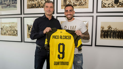 Dortmund chiêu mộ thành công Alcacer