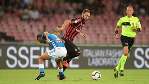 Higuain đang cô độc ở Milan