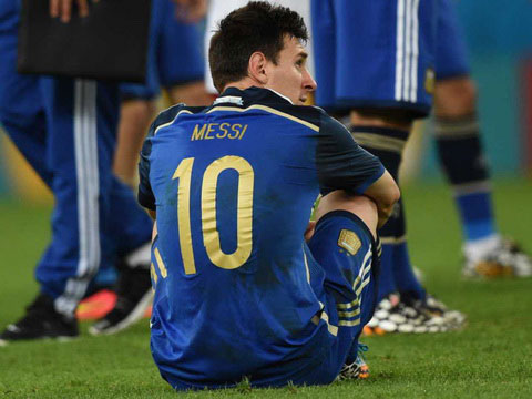 Messi và thất bại cay đắng ở World Cup 2014