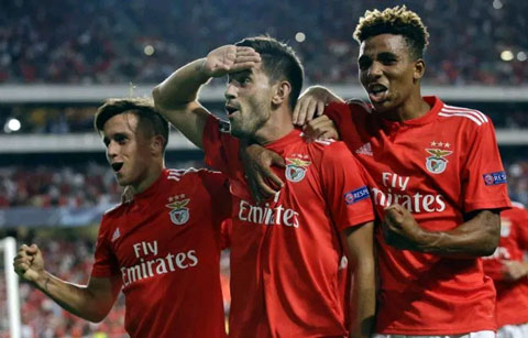 Benfica vào nhóm hạt giống số 2