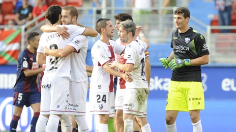 Tân binh Huesca đã có khởi đầu tại La Liga 2018/19 khá tốt