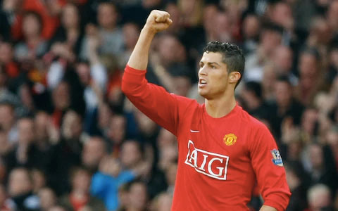 M.U là nơi đưa tên tuổi Ronaldo lên tầm siêu sao