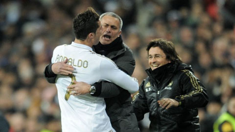 Mourinho từng là thầy của Ronaldo tại Real