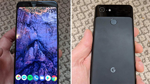 Google Pixel 3 bất ngờ lộ ảnh trên tay sắc nét