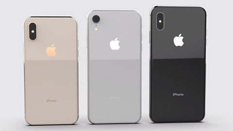 Bộ 3 iPhone thế hệ 2018 tiếp tục xuất hiện với thiết kế đẹp mê ly