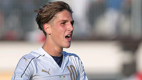 Nicolo Zaniolo - tân binh ĐT Italia chưa từng đá Serie A là ai?