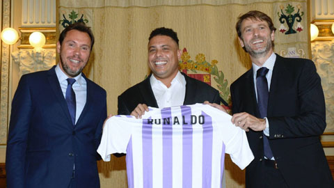 Ronaldo 'béo' muốn làm cách mạng với Valladolid