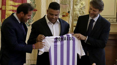 Ronaldo 'béo' trở thành cổ đông lớn nhất của Real Valladolid