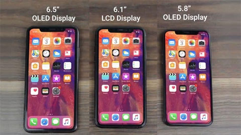 Bộ 3 iPhone 2018 lộ giá bán, mẫu rẻ nhất 699 USD
