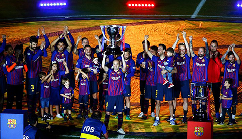 Messi góp công lớn vào chức vô địch La Liga