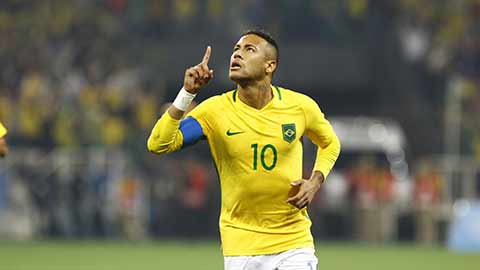 ĐT Brazil: Tite chính thức trao băng thủ quân cho Neymar