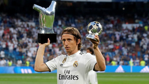 Cầu thủ Real một lòng ủng hộ Modric giành Quả bóng vàng