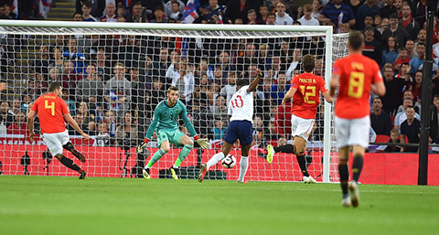Rashford chơi rất tốt trong màu áo ĐT Anh