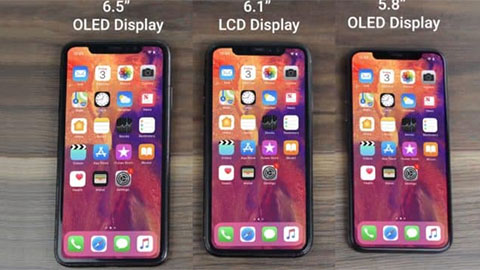 Bộ 3 iPhone 2018 lộ tên gọi và giá bán trước ngày ra mắt