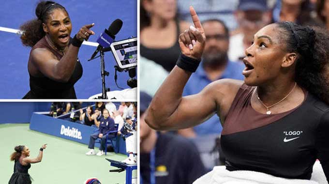 Serena Williams bị phạt vì xúc phạm trọng tài ở US Open
