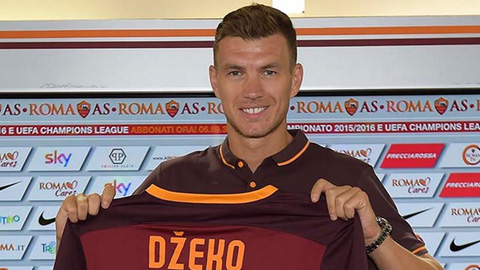 Dzeko giảm lương để gắn bó với Roma