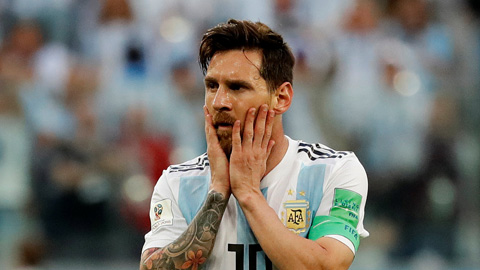 Messi và những lần 'khi người đàn ông khóc'