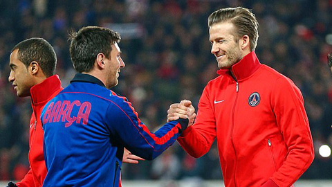 Beckham tính kết hợp Ronaldo và Messi trong đội bóng mới