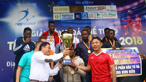 African Team Việt Nam vô địch giải Thiên Long League 2018