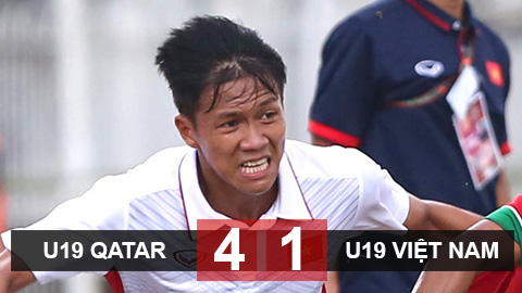 U19 Việt Nam thua Qatar ở giải giao hữu quốc tế