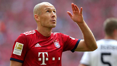 Robben cảm thấy trẻ trung hơn độ tuổi 34