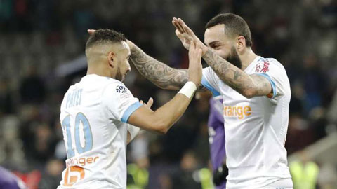 Vòng 5 Ligue 1: Marseille có mặt trong top 3