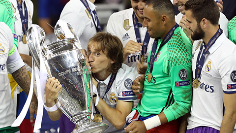 Luka Modric trước trận đấu thứ 100 tại cúp châu Âu