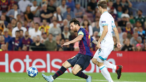Barca đè bẹp PSV: Không thể cản Messi