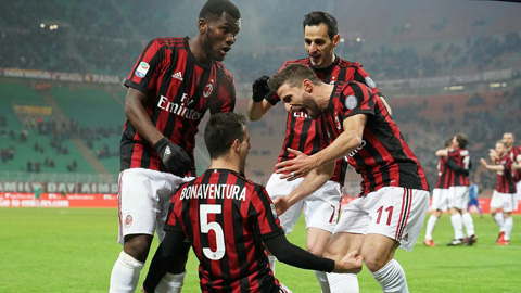 Kessie (trái) và Bonaventura là 2 trong 5 cầu thủ ở đội 1 Milan hiện tại là thành viên cũ của Atalanta