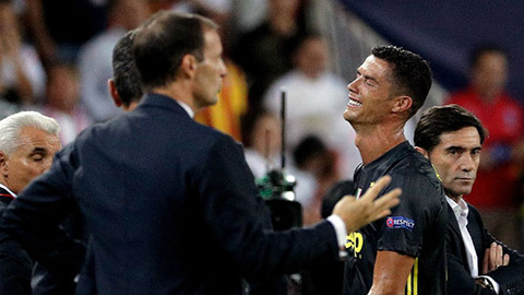 Ronaldo chỉ bị treo giò 1 trận, kịp tái ngộ M.U?
