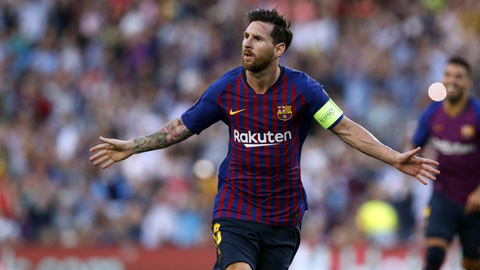 Messi nhận giải thưởng đầu tiên tại Champions League 2018/19