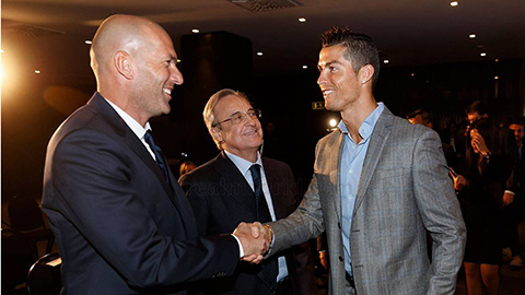 Chủ tịch Real vẫn mở rộng cửa chào đón Ronaldo và Zidane
