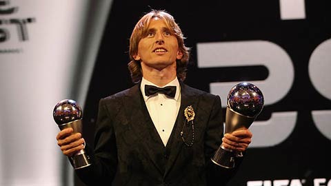 Modric giành giải FIFA The Best 2018