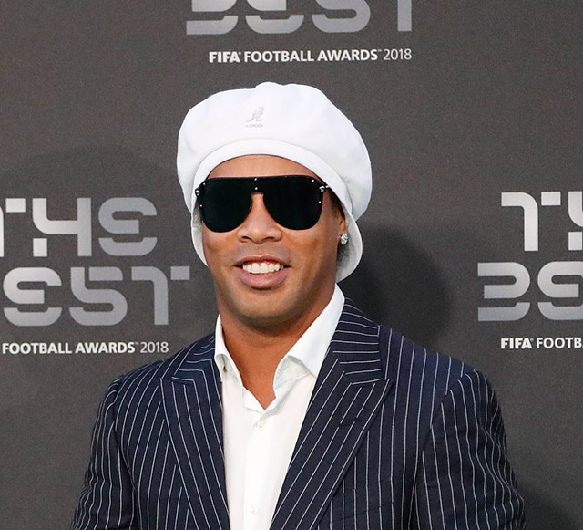 Ronaldinho - người từng 2 lần giành giải cầu thủ xuất sắc nhất thế giới trong quá khứ