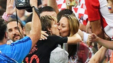 Luka Modric lên hương nhờ vợ