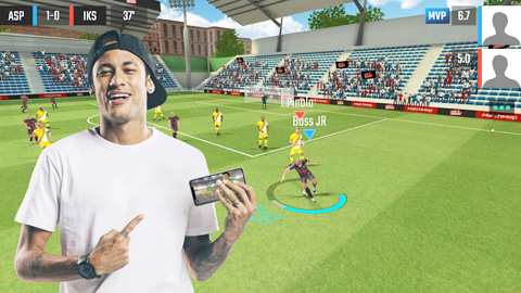 Neymar phát hành game bóng đá