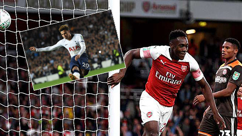 Cúp Liên đoàn: Arsenal thảnh thơi, Tottenham thắng nhọc trên chấm luân lưu