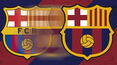 Barca tung bản thiết kế logo mới